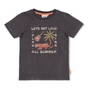 Sturdy - T-shirt - Happy Rio - Antraciet - 71700459