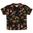 Sturdy - Overhemd k/m AOP - Happy Rio - Antraciet - 72400010