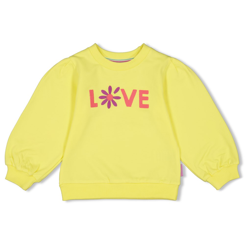 Jubel - Sweater - Picknick Perfect - Geel - 91600421