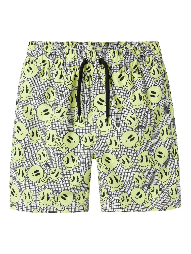 NAME IT KIDS - NKM ZATOONY SWIM SHORTS BOX - Cloud Dancer
