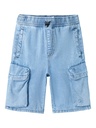 NAME IT KIDS - NKM BEN DNM BERMUDA SHORTS 3925-BY F - Light Blue Denim