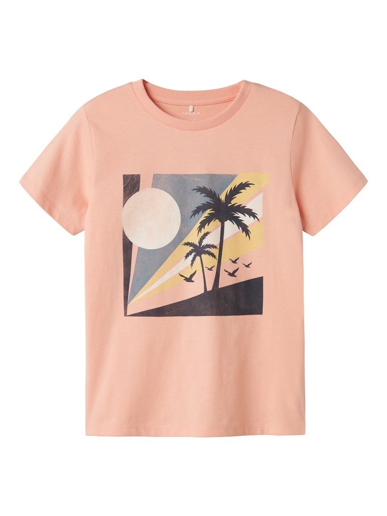 NAME IT KIDS - NKM FALIAN SS TOP PS - Peach Pearl