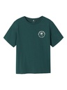 NAME IT KIDS - NKM FEMMEL SS NREG TOP BOX - Forest Biome