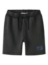 NAME IT KIDS - NKM FANDEL SWEAT SHORTS UNB - Black