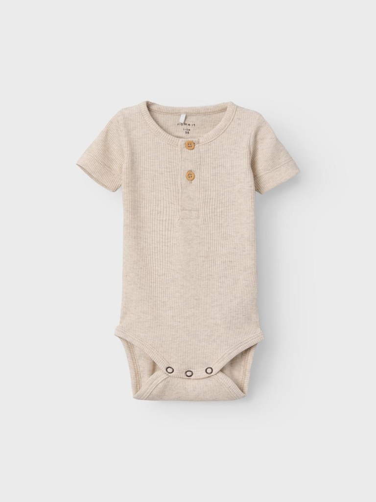 NAME IT BABY - NBM KAB SS BODY NOOS - Peyote Melange