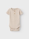 NAME IT BABY - NBM KAB SS BODY NOOS - Peyote Melange
