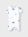 NAME IT BABY - NBF VANDORA SUNSUIT BOX - Bright White Birds