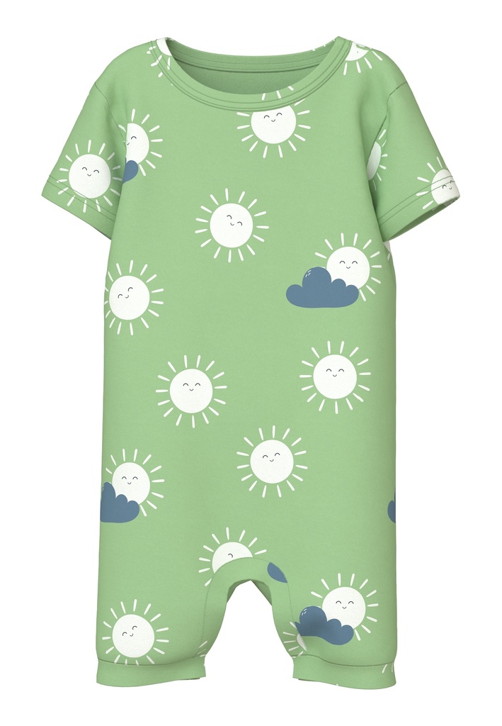 NAME IT BABY - NBM VROELS SUNSUIT BOX - Arcadian Green Sun and sky