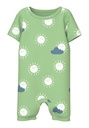 NAME IT BABY - NBM VROELS SUNSUIT BOX - Arcadian Green Sun and sky