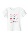 NAME IT MINI - NMF FILLY SS TOP - Bright White