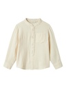 NAME IT MINI - NMM JOHNNY LS SHIRT - Summer Sand