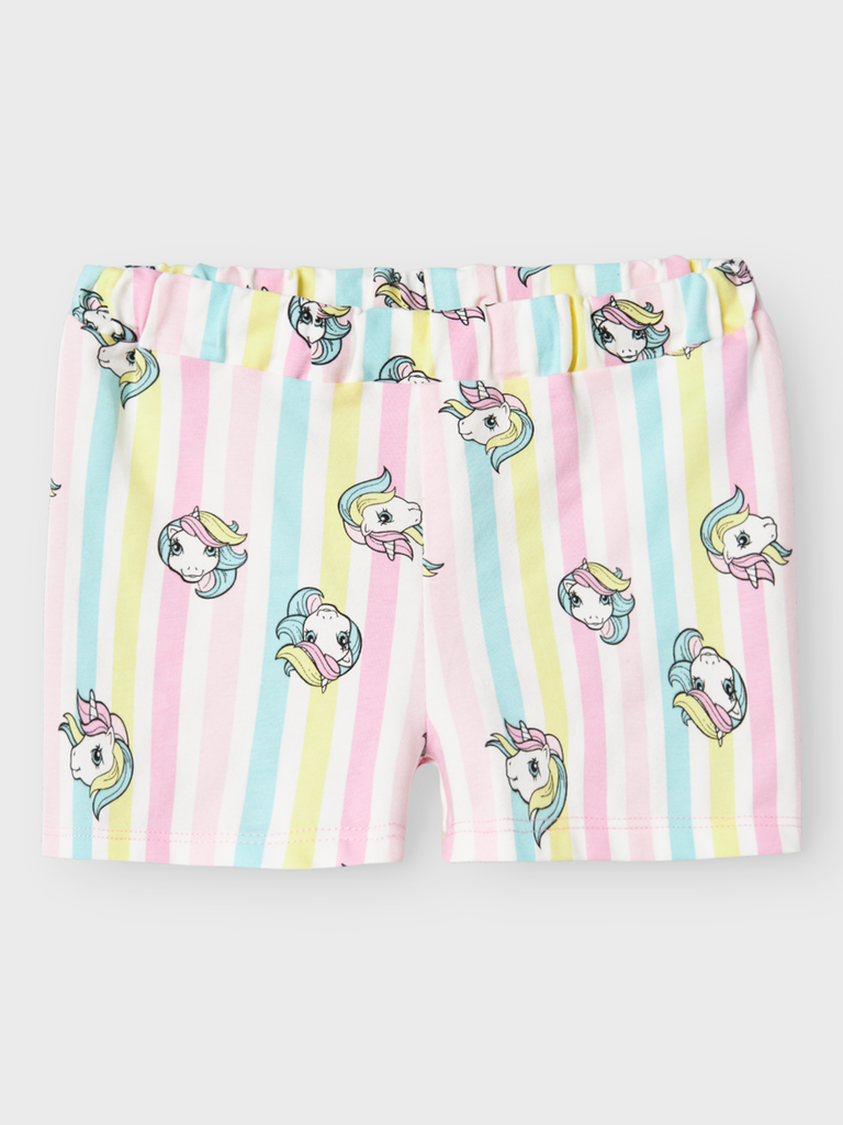 NAME IT MINI - NMF MIDIS MLP SS NREG SHORTSSET CPLG - Pink Frosting