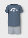 NAME IT KIDS - NKM NIGHTSET SS CHINA UNIVERSITY NOOS - China Blue