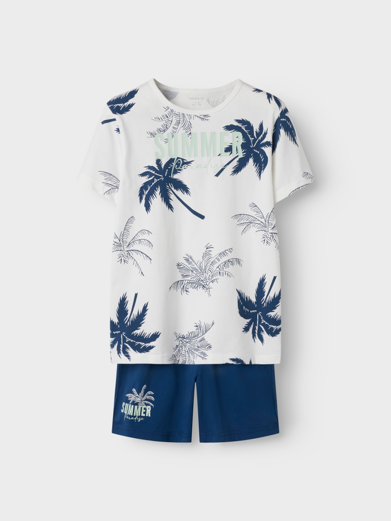 NAME IT KIDS - NKM NIGHTSET SS TITAN SUMMER NOOS - Titan