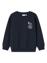 NAME IT MINI - NMM VASSE LS NREG SWEAT UNB - Navy Blazer