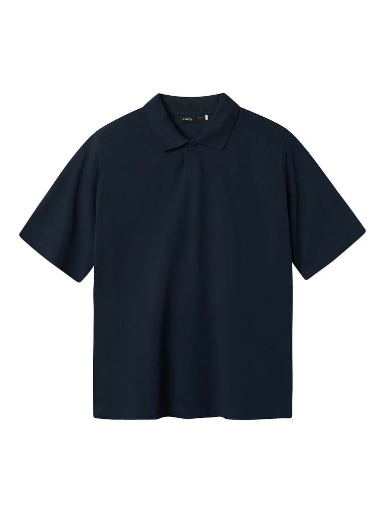 LMTD - NLM HANNES SS L PIQUE POLO - Dark Sapphire