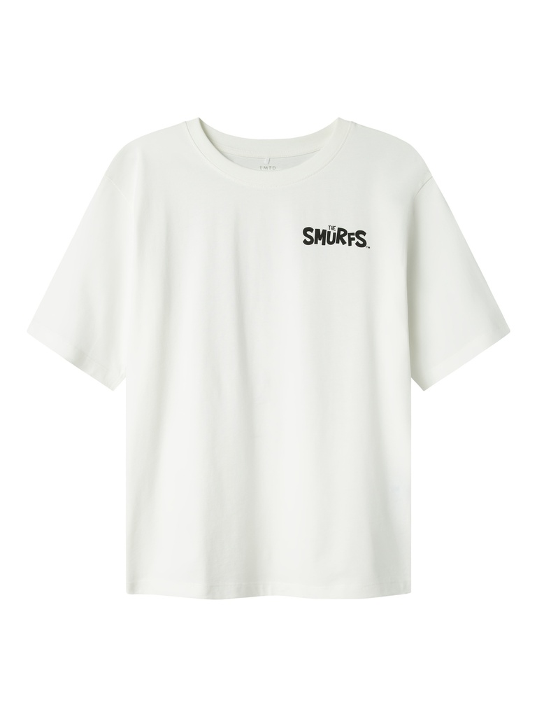 LMTD - NLN FORDY SMURFS SS L TOP BFU - Cloud Dancer