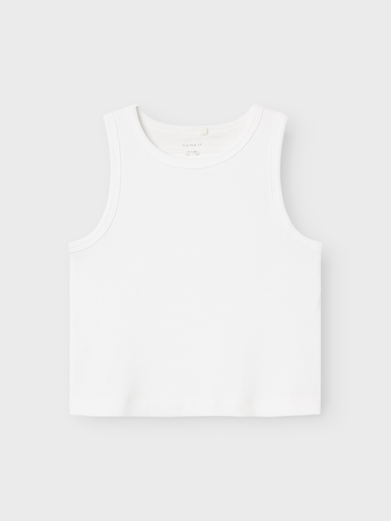 NAME IT KIDS - NKF NAKAL SL SHORT TOP NOOS - Bright White