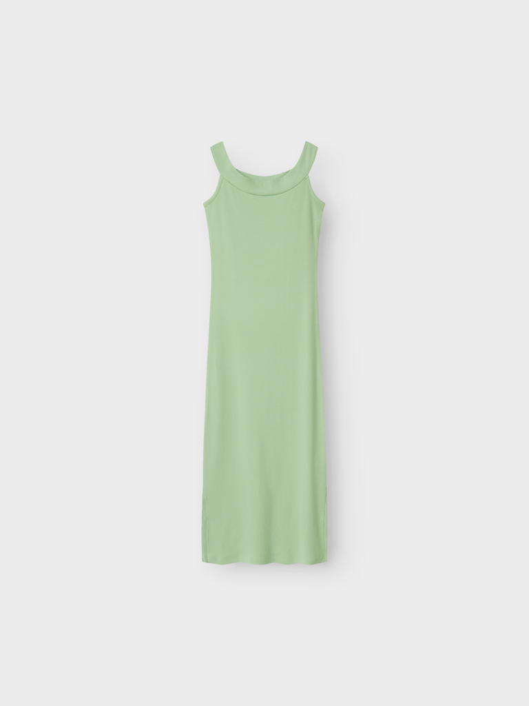 NAME IT KIDS - NKF FLOMMI SL SLIM LONG DRESS - Arcadian Green