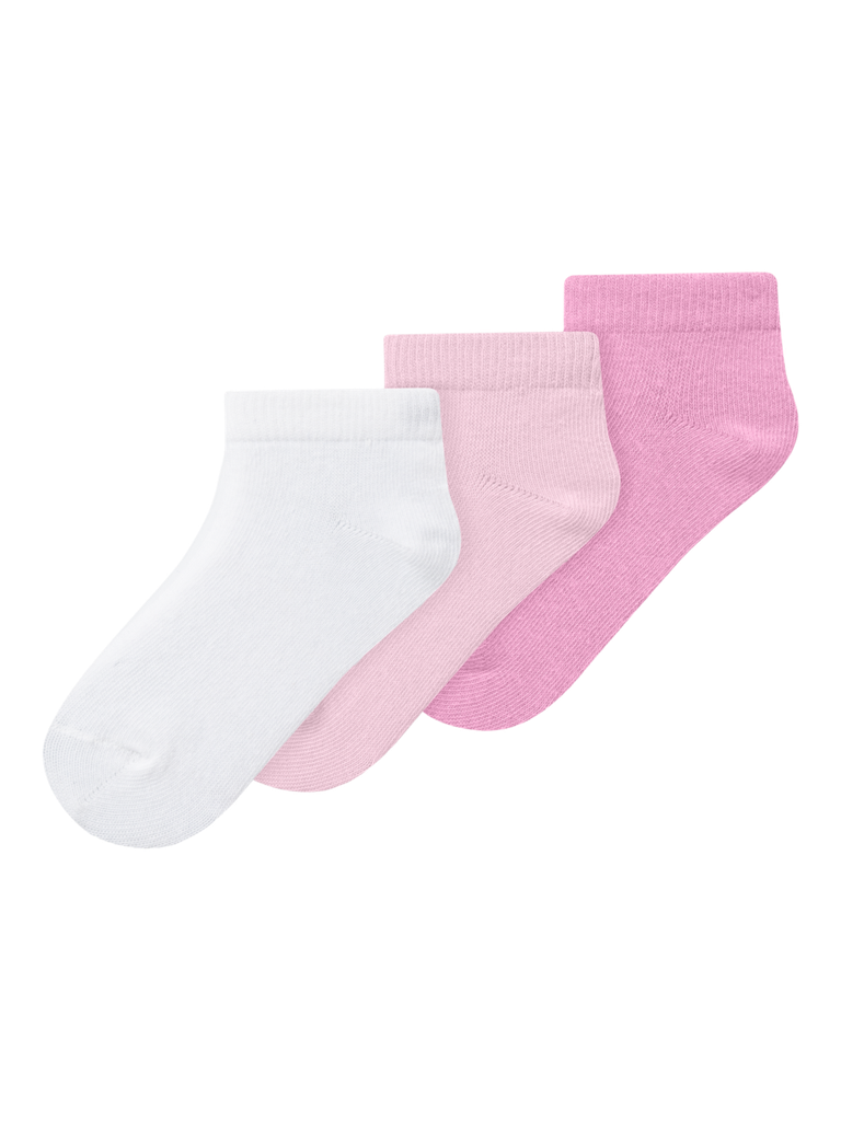 NAME IT MINI - NMF VILMA 3P FOOTIE - Ballerina Pink Frosting + Bright White