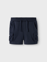 NAME IT MINI - NMM OLI SWEAT SHORTS UNB NOOS - Dark Sapphire