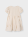 NAME IT MINI - NMF JASMIN SS DRESS NOOS - Summer Sand