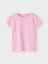 NAME IT MINI - NMF VIBBI SS TOP NOOS - Pink Frosting