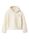 NAME IT KIDS - NKF ODETTE LS TEDDY PULLOVER WH PS - Jet Stream