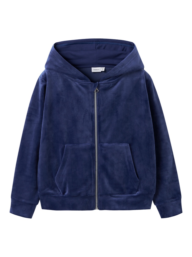 NAME IT KIDS - NKF NALONE LS VELOUR CARD WH - Blueprint