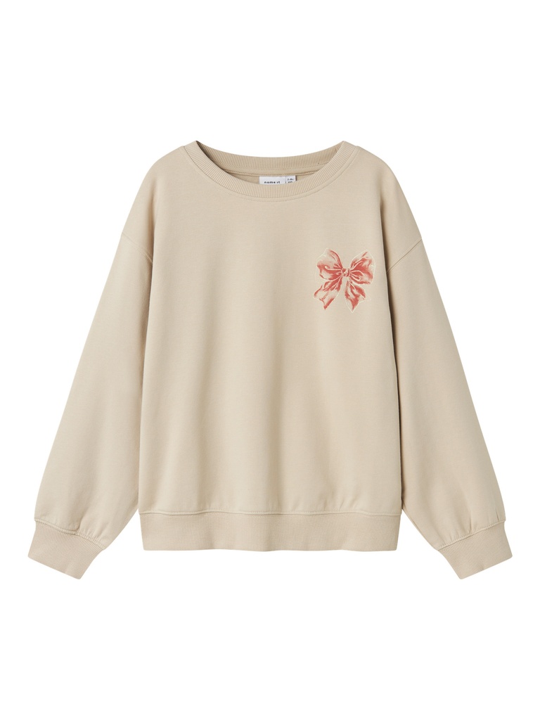 NAME IT KIDS - NKF RASAB LS NREG SWEAT BRU BOX - Peyote