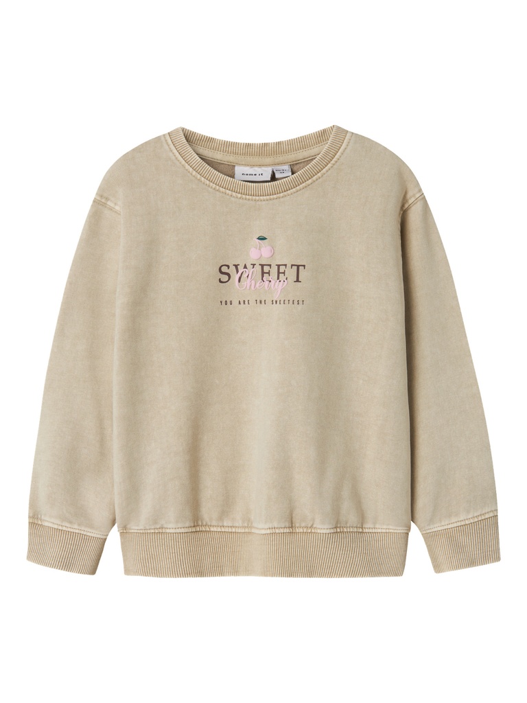 NAME IT MINI - NMF NADENA NREG SWEAT BRU - Island Fossil