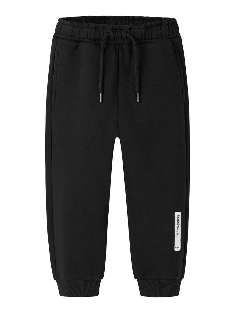 NAME IT MINI - NMM OKIAN NREG PANT SWE BRU BF - Black
