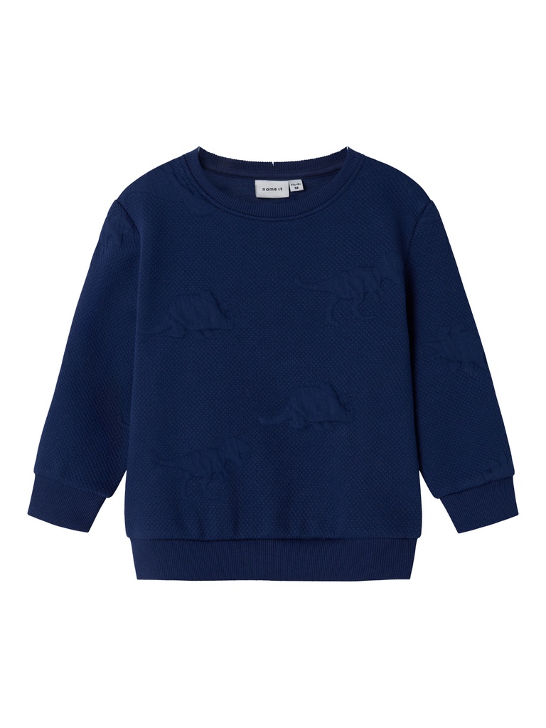 NAME IT MINI - NMM NOLAN LS NREG SWEAT UNB - Blueprint