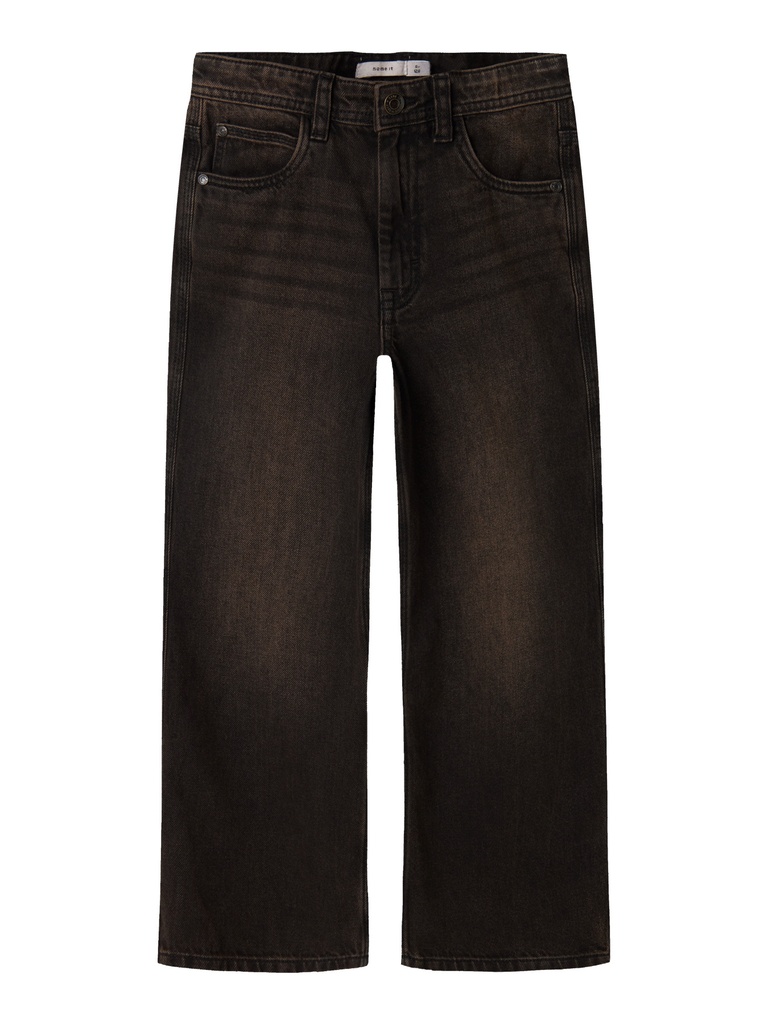 NAME IT KIDS - NKM BEN SKATER JEANS 4611-BE O - Dark Brown Denim