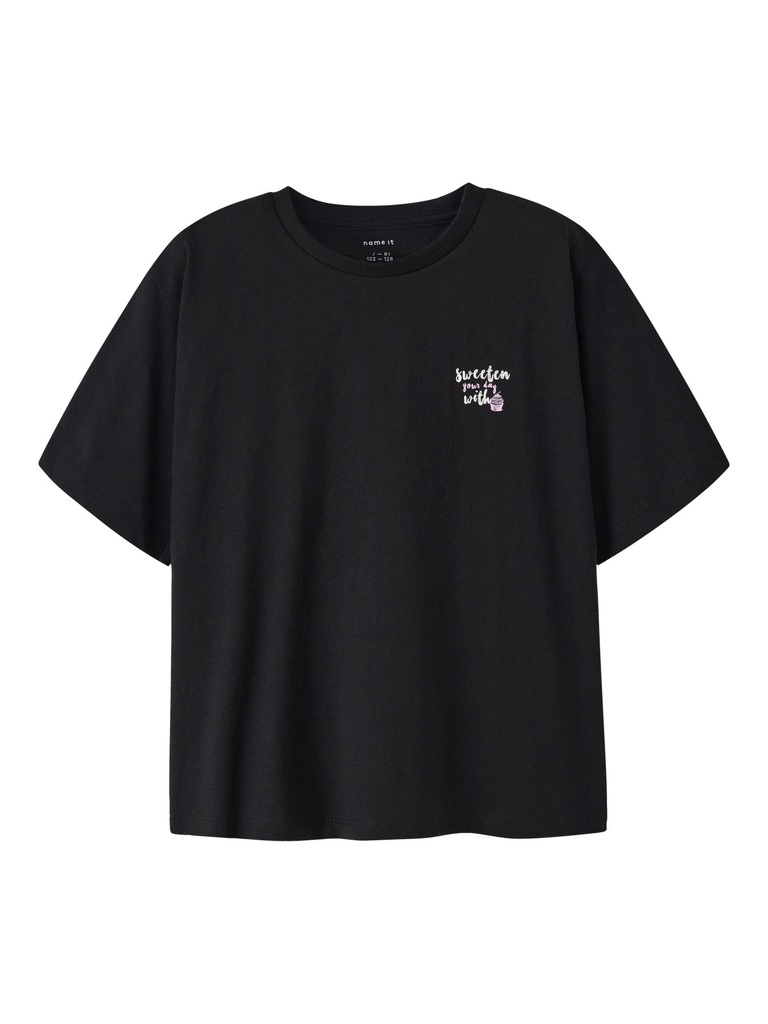 NAME IT KIDS - NKF NEATA SS NREG TOP - Black