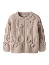 NAME IT MINI - NMF OLIVIA LS KNIT - Peyote