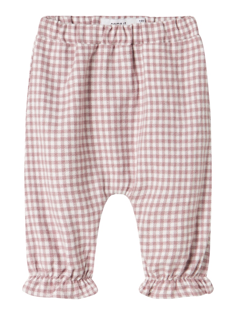 NAME IT BABY - NBF ONINKA PANT - Toadstool CLOUD DANCER