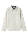 NAME IT KIDS - NKM NEWSA LS SHIRT NOOS - Jet Stream Navy Blazer