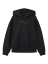 NAME IT KIDS - NKF DEVINA LS RLX SWE HOOD BRU - Black