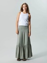 LMTD - NLF SANDY SOLID MAXI SKIRT - Shadow