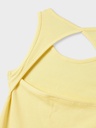 NAME IT KIDS - NKF JALGOS XSL MAXI TANK DRESS - Lemon Meringue