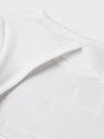 NAME IT KIDS - NKF JALGOS SS XSL TOP - Bright White
