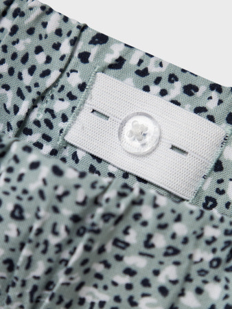 NAME IT KIDS - NKF JILLI 7/8 SKIRT PANT - Aqua Gray LEO