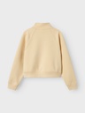 NAME IT KIDS - NKF JUGEL LS NREG SHORT SWEAT UNB - Bleached Sand