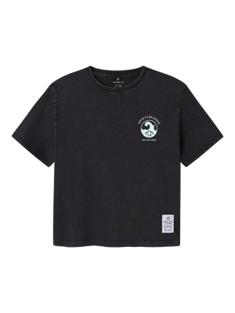 NAME IT KIDS - NKM JEANO SS NREG TOP - Black
