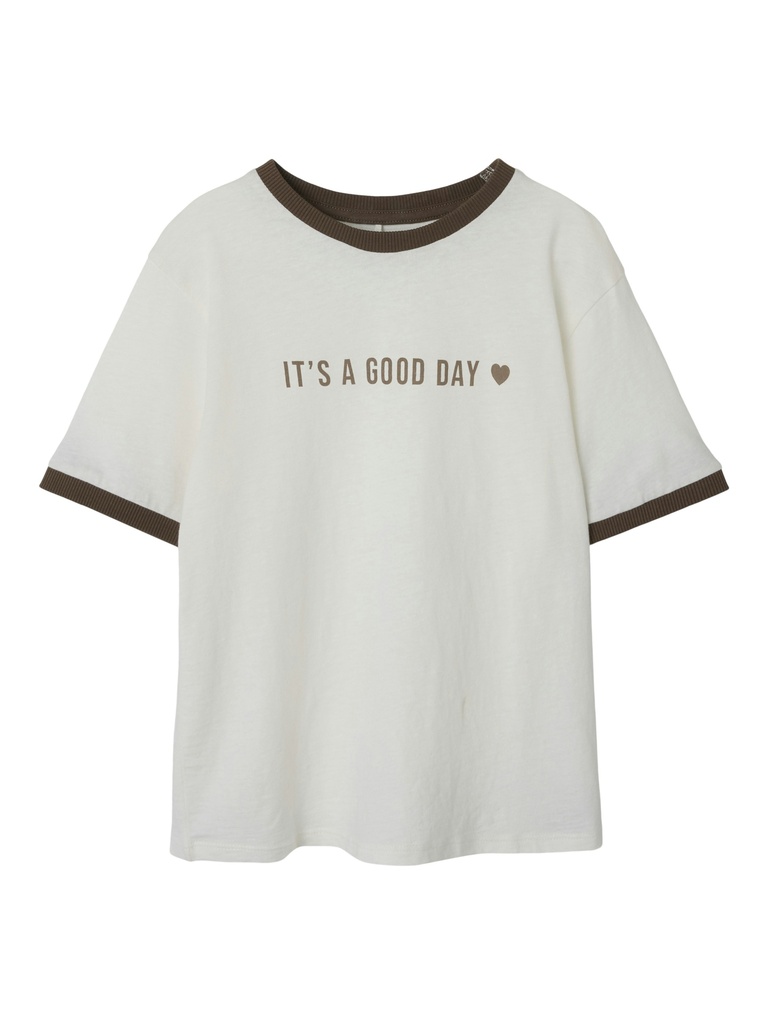 NAME IT KIDS - NKF DALSA SS TOP - Bright White