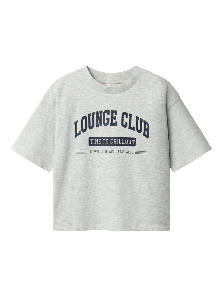 NAME IT KIDS - NKF BEKAREN SS NREG TOP - Light Grey Melange