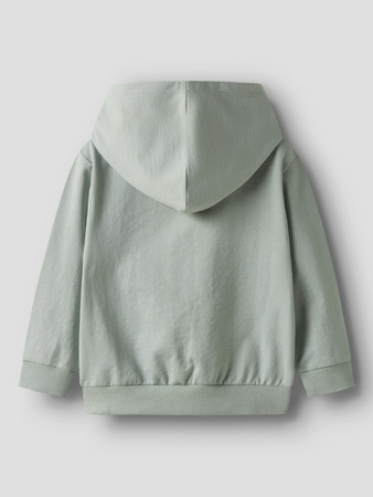 NAME IT MINI - NMF VALONNY LS NREG  SWE CARD WH UNB - Aqua Gray