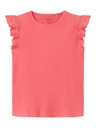NAME IT MINI - NMF HALINA SS TOP - Spiced Coral