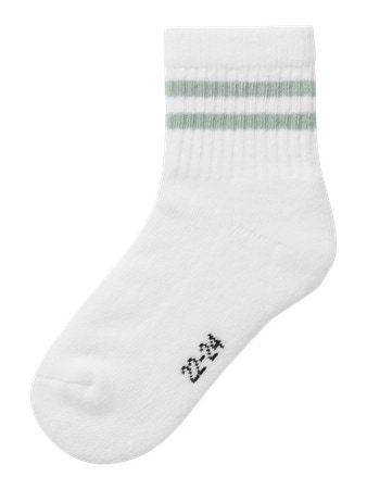 NAME IT MINI - NMF JALMA SOCK - Bright White Aqua Gray